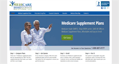 Desktop Screenshot of medicaresupplementshop.com