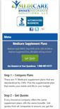 Mobile Screenshot of medicaresupplementshop.com